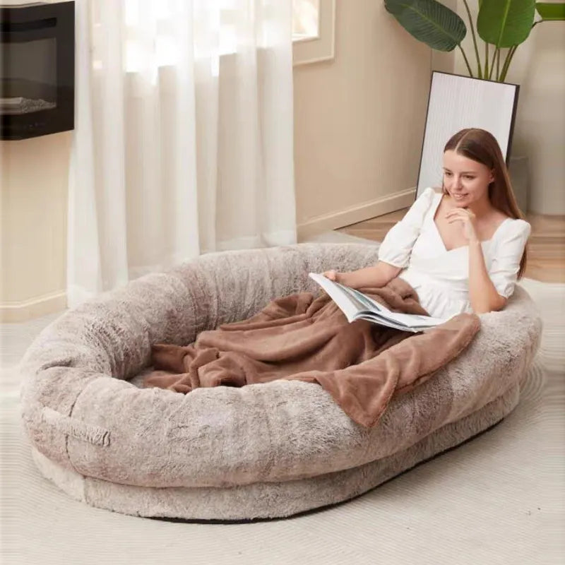 The Human Dog Bed