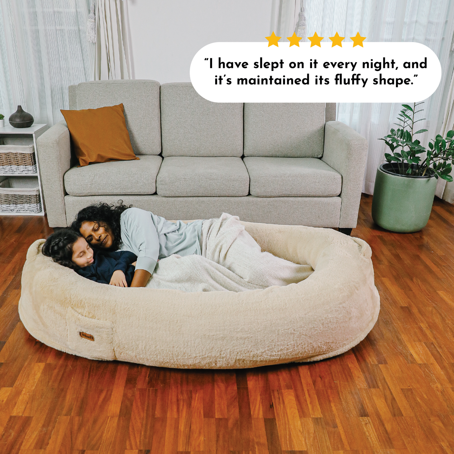 The Human Dog Bed